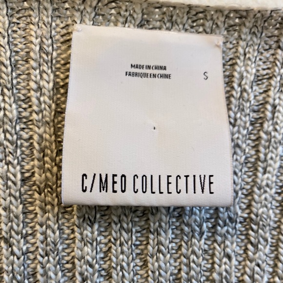 C/MEO Collective Evolution Crossover Grey Sweater - Picture 4 of 15